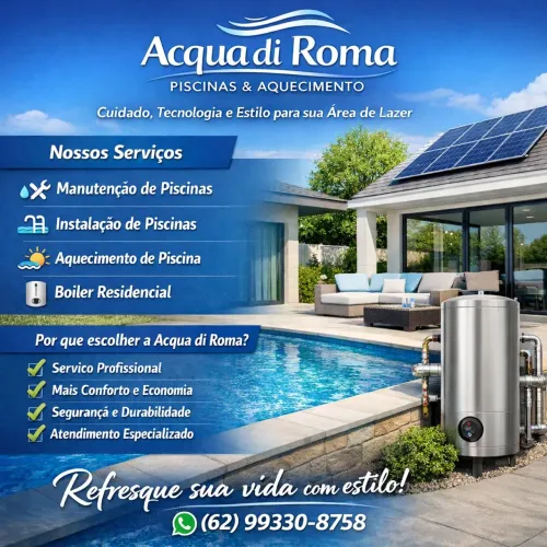 Manutenção de piscinas 