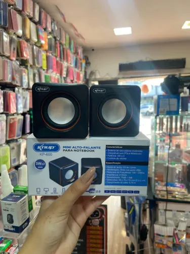 MINI CAIXA DE SOM PARA NOTEBOOK