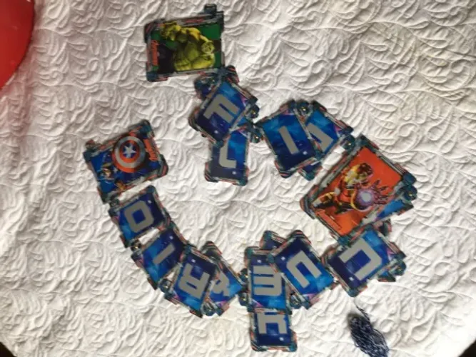 Mini kit festa Avengers (Vingadores)
