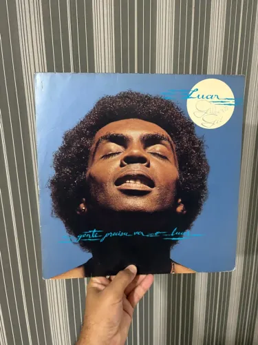 Lp Gilberto Gil - Luar (Excelente, com encarte)