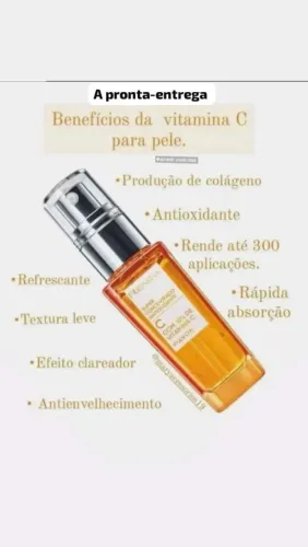 Sérum vitamina C clareador facial