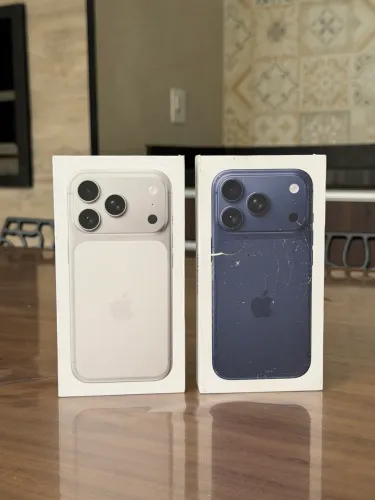 IPHONE 17 PRO - NOVO LACRADO SILVER OU AZUL