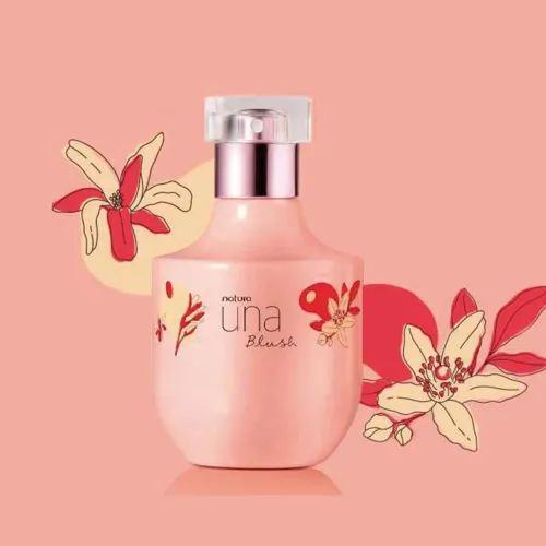 Una Blush Natura Deo Parfum 75ml, Original, Novo, Lacrado