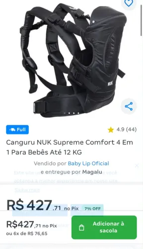 Canguru 4 em 1 Nuk