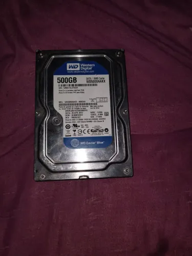 Hd 500GB WESTERN e hd 320 gb
