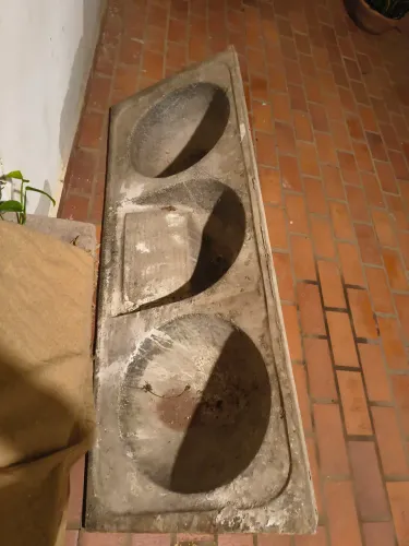 Tanque três bacias 