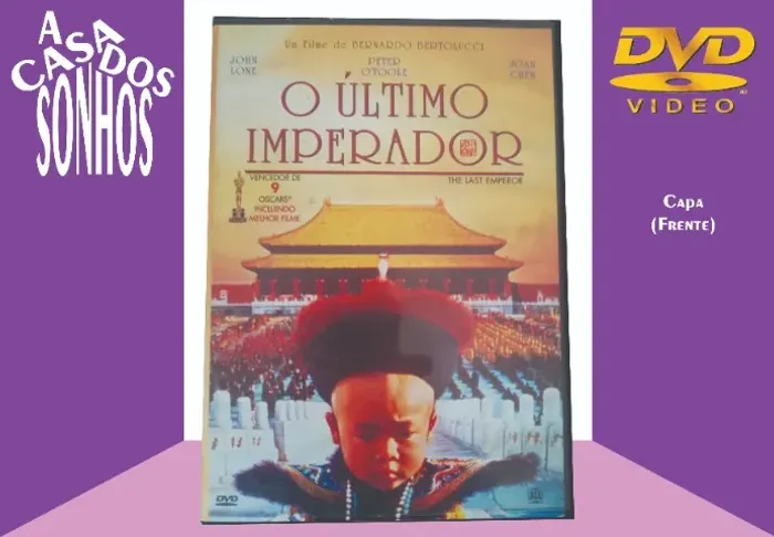DVD O Último Imperador - Vencedor de 9 Oscas