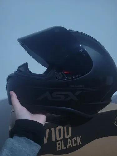 Capacete ASX Draken Fechado Fosco Tamanho 56/s
