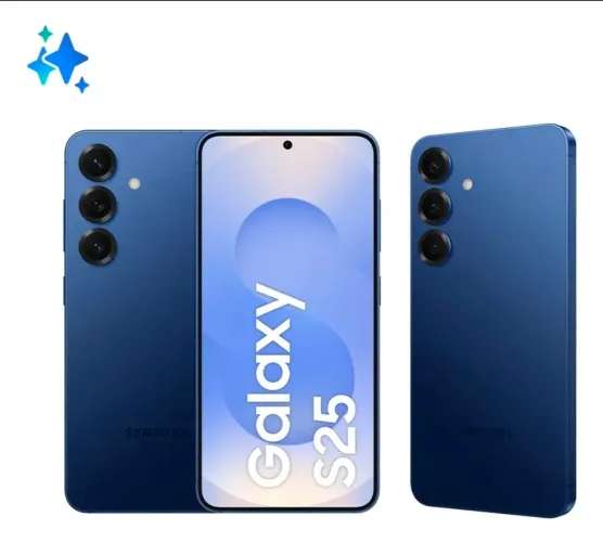 Samsung Galaxy S25 5G, 256GB, 12GB, Câmera Tripla - Azul marinho