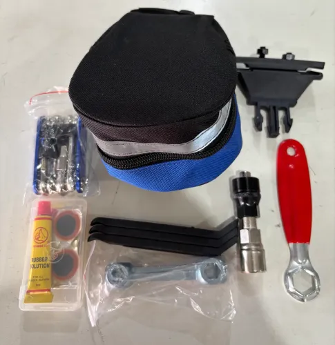 Kit de Ferramentas para Bicicletas com Bolsa de Ciclismo