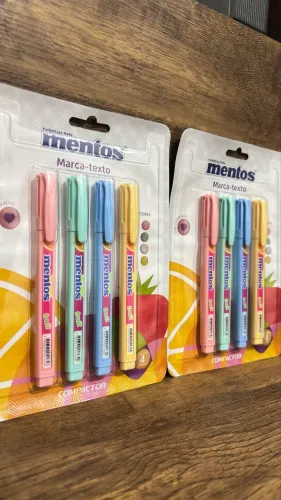 Marca texto da Mentos - NOVO