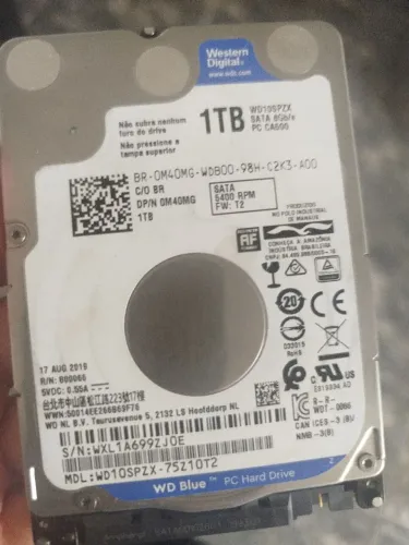 Hd Notebook 1 TB