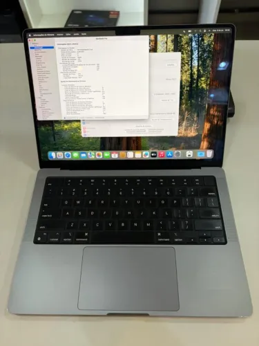 Macbook Pro M1 16gb SSD 01TB Tela 14