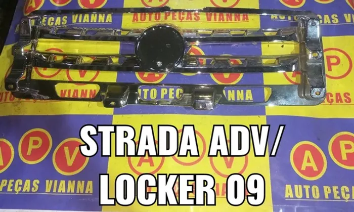 Grade do radiador strada adventure/locker 09