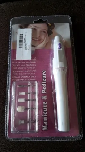 LIXADEIRA ELÉTRICA APARELHO POLIDOR DE UNHAS (MÃOS E PÉS)