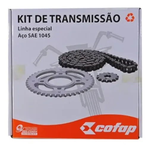 Kit Relação Honda Biz 100 Biz100 2002 2003 Original Cofap
