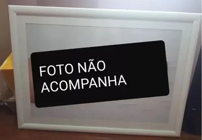 Moldura Branca Para Foto Grande