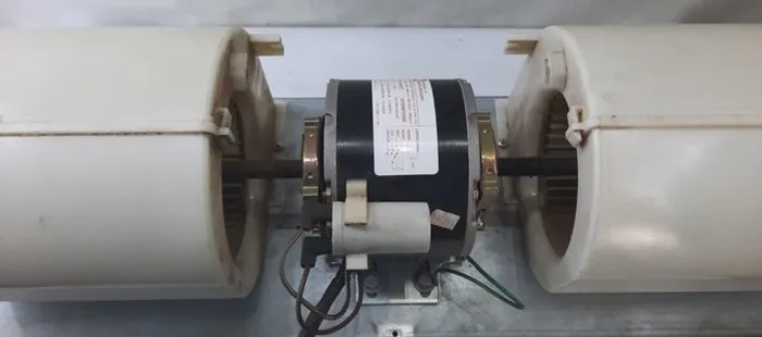 Exaustor sentrifuga eixo duplo 