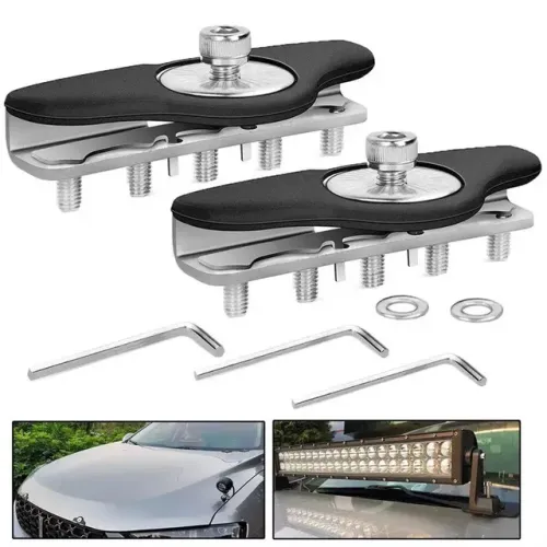 SUPORTE BARRA DE LED AJUSTÁVEL CARRO TRILHA 4x4