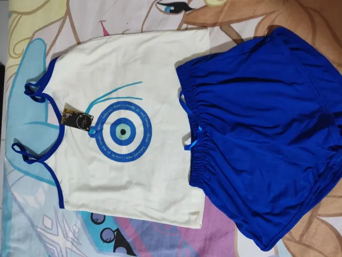 Conjunto de Pijama baby Doll tamanho p