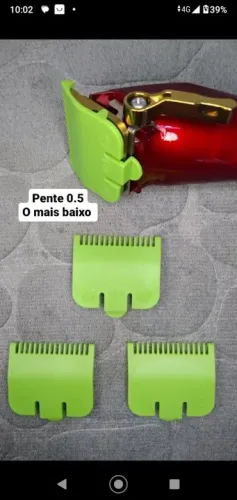 Pente De Disfarce Pente meio 0.5mm Pente para Máquina de Cortar Cabelo whal 
