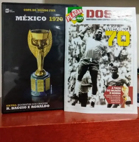DVD Coleção Copa do Mundo Fifa México 70 - Abril Coleções
