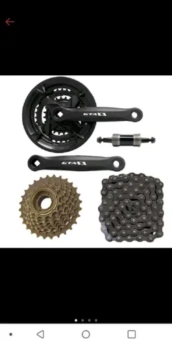 Kit para sua bicicleta tudo novo