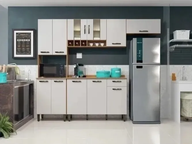 Cozinha Zafira 4 Peças Valdemóveis PRONTA ENTREGA