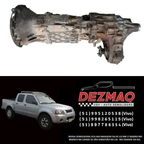 Caixa Câmbio e Tração Frontier 2.8 2001 Até 2007 Caixa Cambio Tracao Nissan Frontier