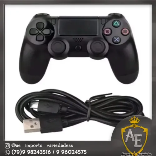 Controle para ps4 com fio