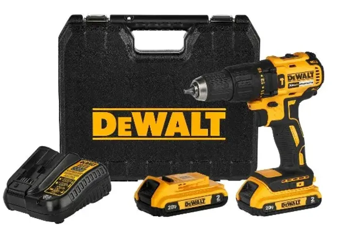 Parafusadeira Furadeira de Impacto Brushless 1/2 Pol. com 2 Baterias 20V - DEWALT