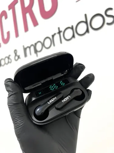 FONE BLUETOOTH E CARREGADOR PORTÁTIL LEON