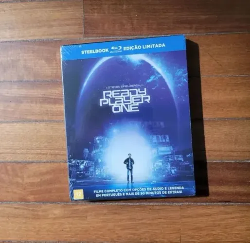 Steelbook Blu Ray Jogador Nº 1 (raro) Lacrado