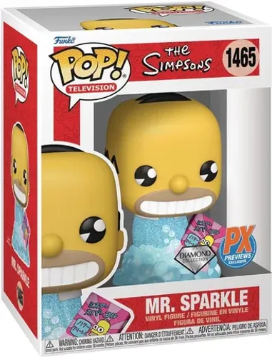 Funko Pop The Simpsons Mr. Sparkle Diamond Glitter 1465