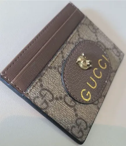Porta Cartão Carteira Gucci GG - Novo