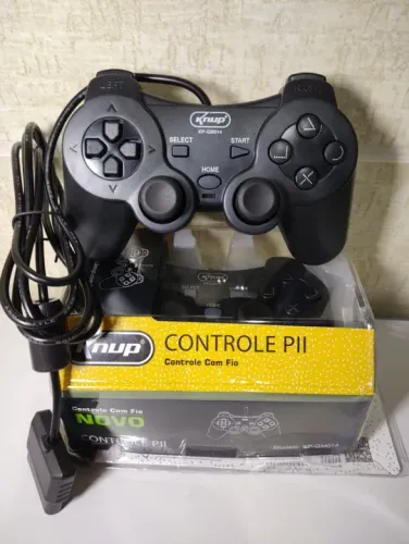 Controle de PlayStation 2 e PS2 videogame 