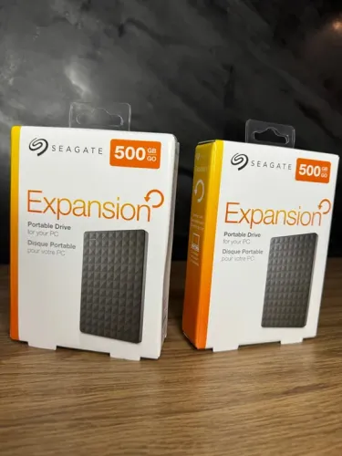 HD SEAGATE 500GB E 1TB EXTERNO NOVOS/LACRADOS