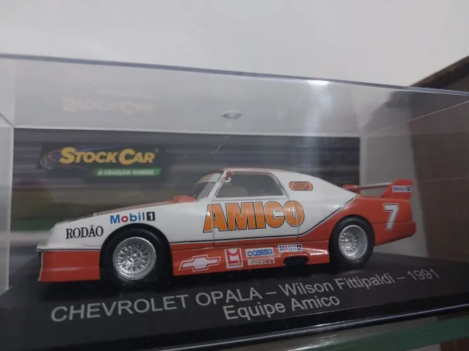 Miniatura Stock Car Chevrolet Opala - Wilson Fittipaldi