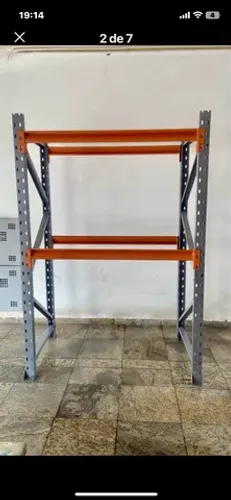 Porta pallet mini 2,00 x 1,80 x 80 novo