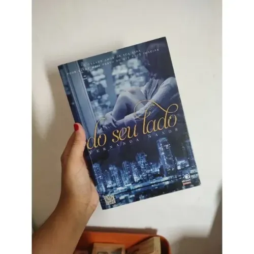 Livro Do seu lado, de Fernanda Saads - Nacional, autografado