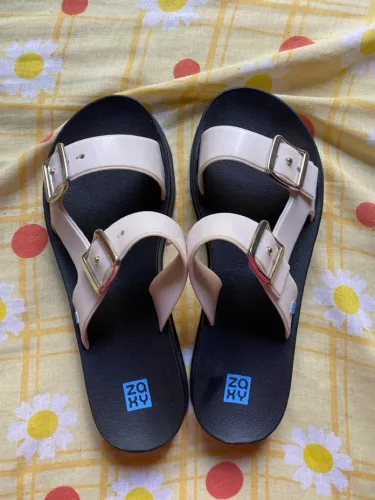 Chinelo feminino Slide zaxy Flash com fivela