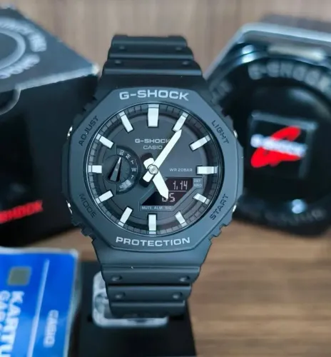 Relógio G-SHOCK GA-2100-1ADR - NOVO ORIGINAL C/ CERTIFICADO DE GARANTIA