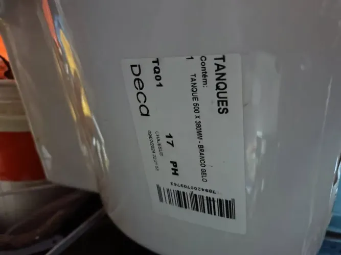 Tanque Deca 18 Litros Branco