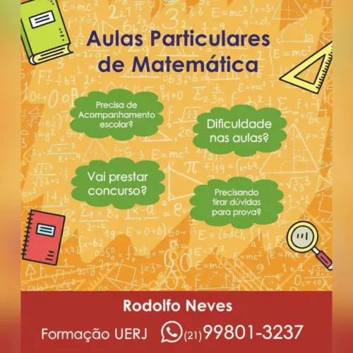 Aulas particulares de matemática 