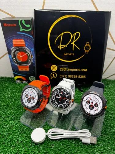 Relógio Inteligente Smartwatch Watch Ultar Microwear Gps Amoled Lançamento 2025