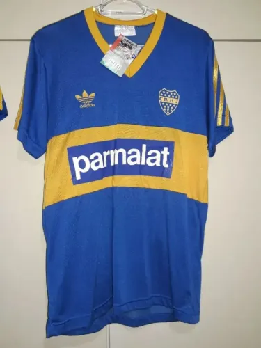 Camisa Boca Juniors adidas 1992 Parmalat Tam.2 = M Argentina