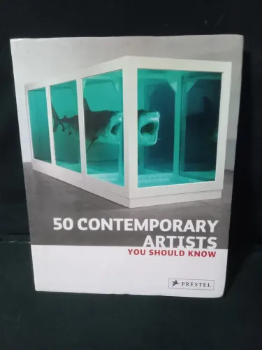 Livro importado europeu em inglês 50 Contemporary Artists You Should Know - Prestel