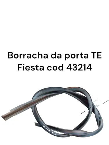 Borracha Da Porta Traseira Esquerda Fiesta Cod 43214