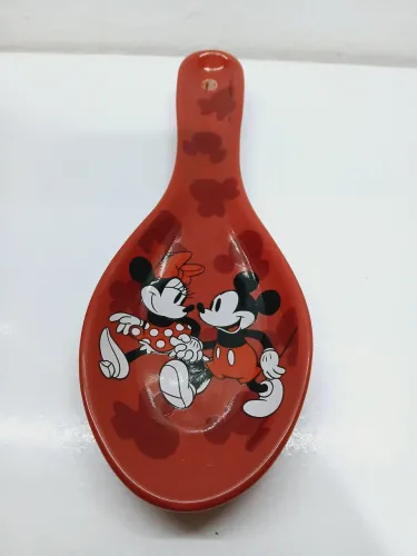 Descanso de colher Mickey e Minnie