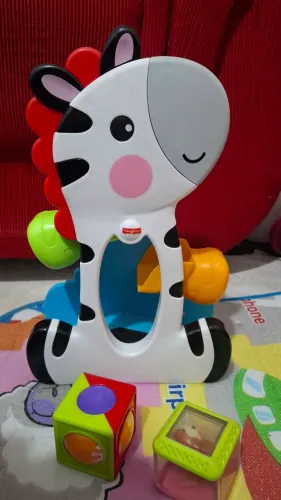 Fisher price zebra zebrinha blocos